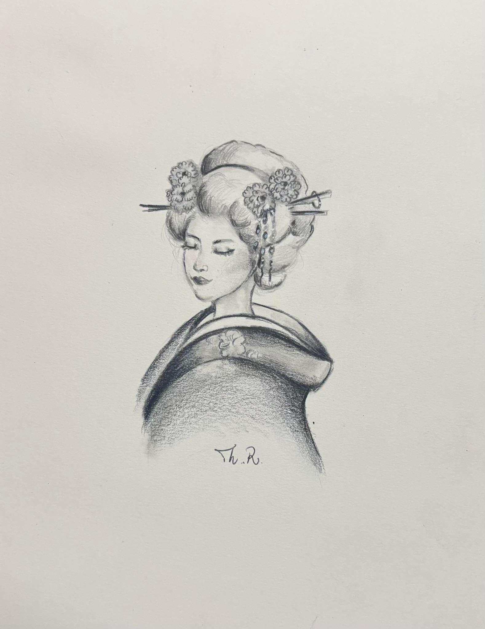 À travers cette illustration, j’ai souhaité rendre hommage à la grâce intemporelle de la geisha.
Chaque trait évoque la délicatesse, l’élégance et le raffinement d’un art profondément ancré dans la culture japonaise.
