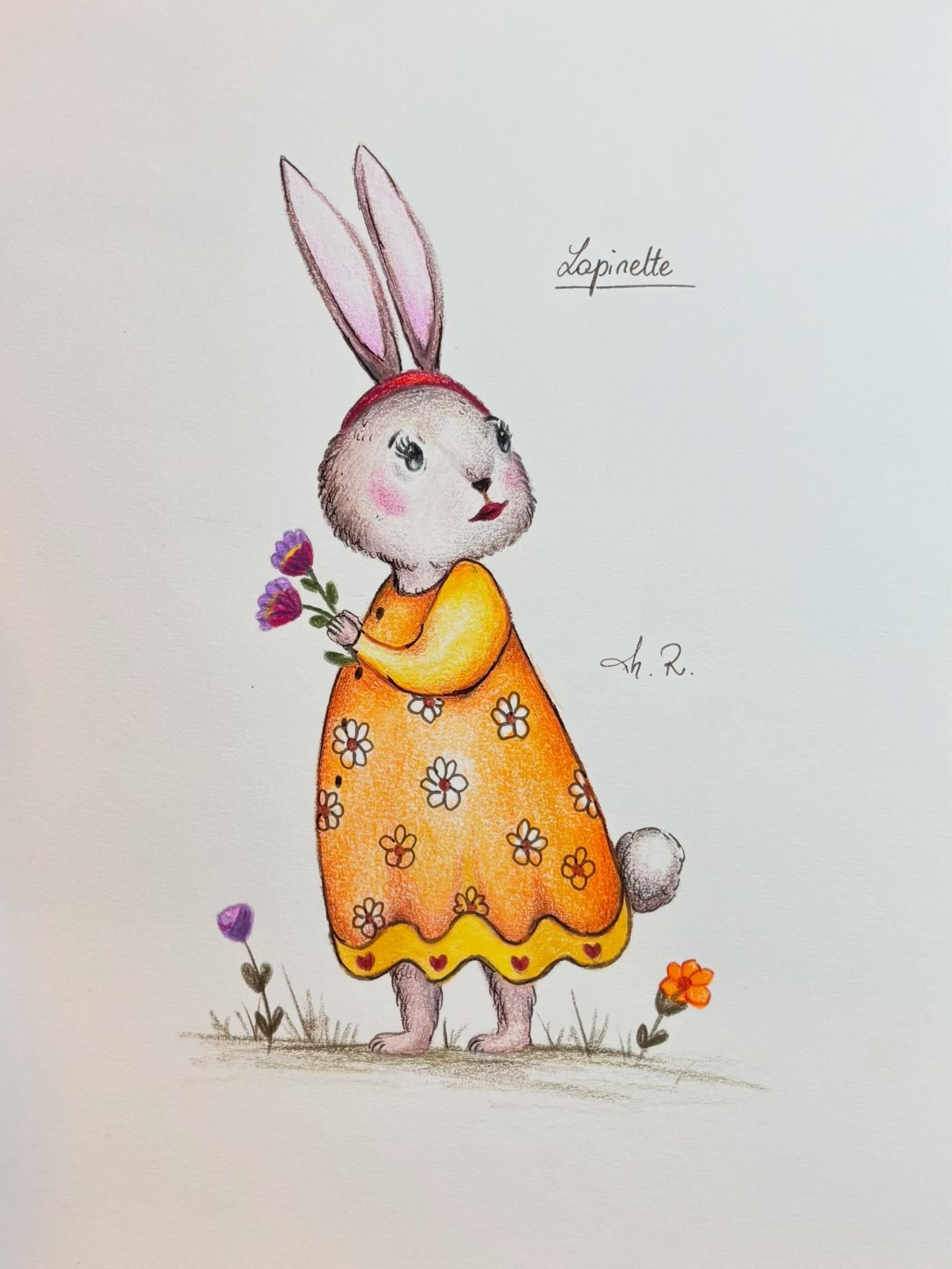 Mon illustration donne vie à une histoire que je m'inventais enfant.
Née de mon imaginaire, elle prolonge ce monde rêvé et lui offre une existence tangible à travers le dessin.