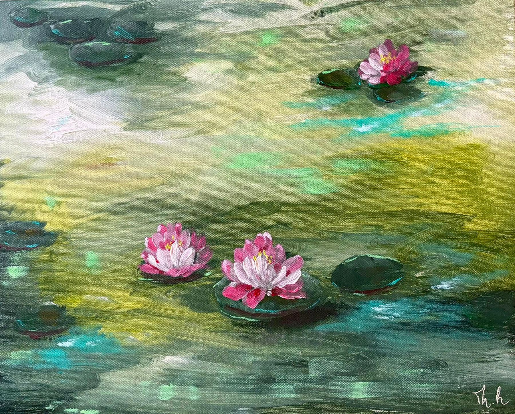 Acrylique sur toile 